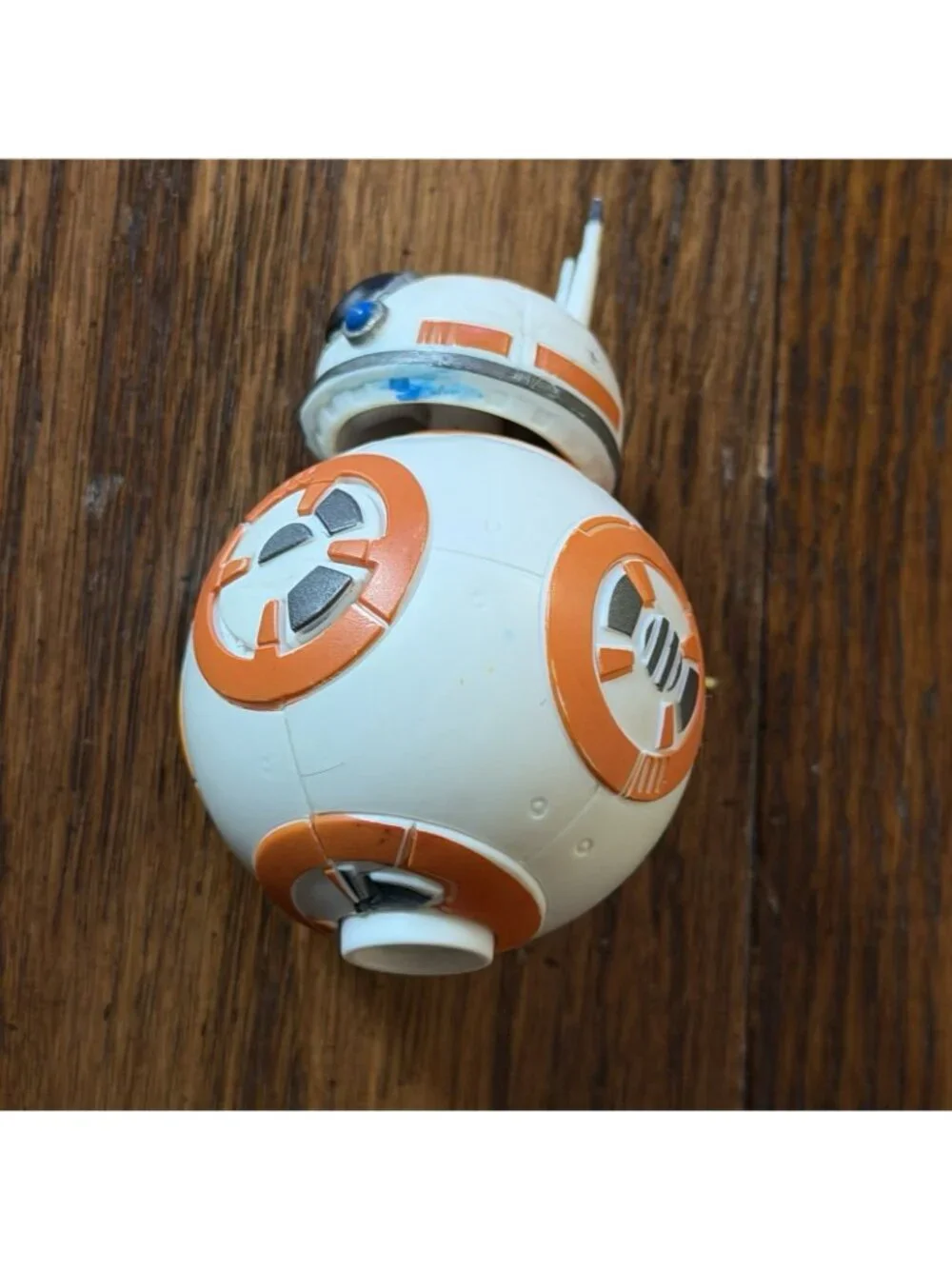 Star Wars BB-8 Droid Toy Figure Orange White Rolling Robot Disney Hasbro 2.25”